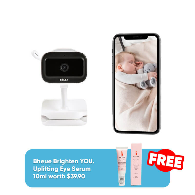 Beaba Video Baby Monitor Zen Nomad + FREE GIFT